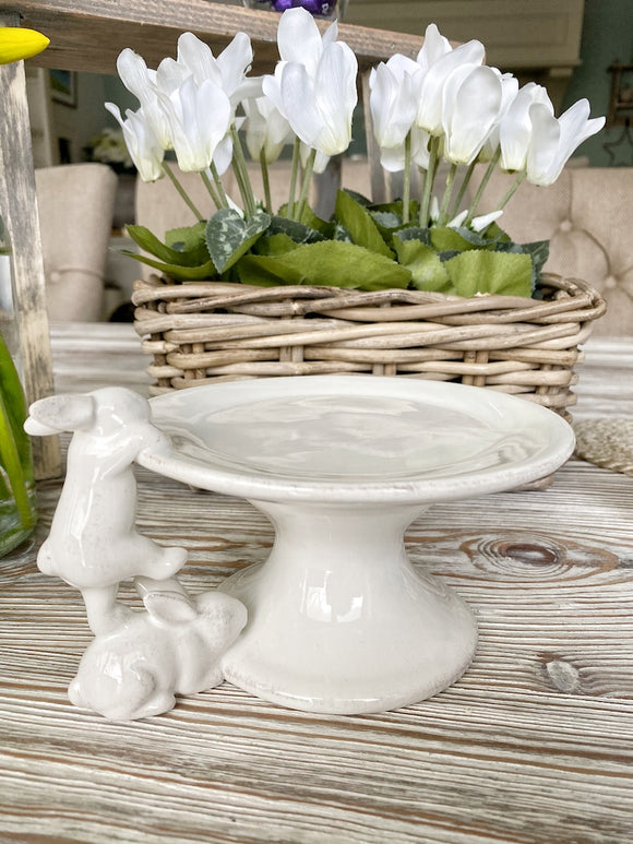 Two Bunny Small Cake Stand WAS £19.99