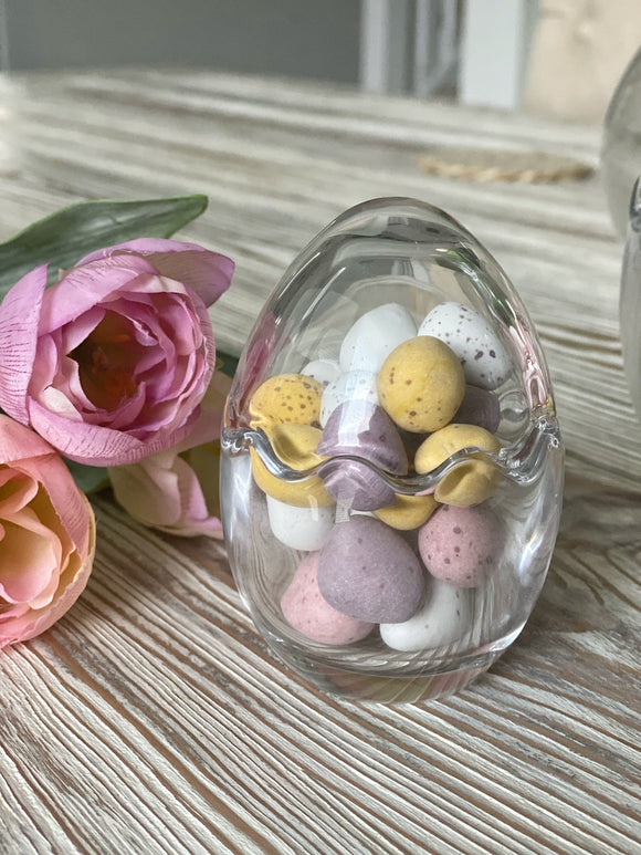 Small Egg Glass Jar WAS £5.49