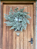 Green Noble Pine Garland Wreath