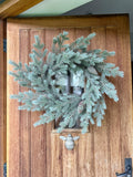 Green Noble Pine Garland Wreath