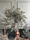 Green Noble Pine Garland Wreath