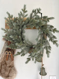 Green Noble Pine Garland Wreath