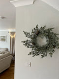 Green Noble Pine Garland Wreath