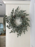 Green Noble Pine Garland Wreath