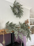 Green Noble Pine Garland Wreath