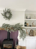 Green Noble Pine Garland Wreath