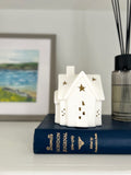 White Light Up Star House
