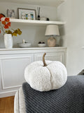 Boucle Style White Pumpkin
