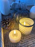 Deluxe LED Candles - Cream