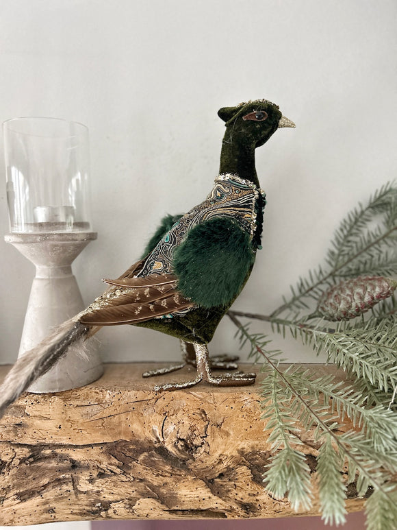 Pre Order Christmas Green Pheasant