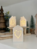 Set of 3 Twinkly Houses