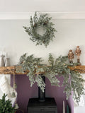 Green Noble Pine Garland Wreath