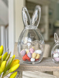 Bunny Ear Glass Jar - SAVE when you buy the set, 1 Small, 1 Medium, 1 Large