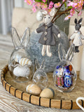 Perfectly Imperfect Bunny Ear Glass Jar - 3 Size