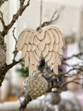 Distressed Wood Angel Wings WAS £8.99