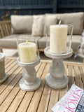 Southmoor Stone Candle Holders