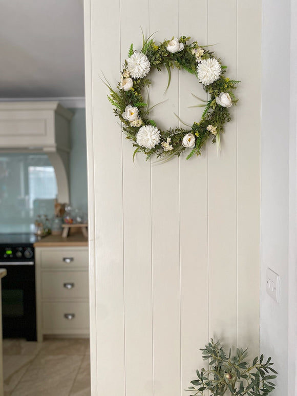 Natural Spring Wreath WAS £32