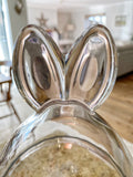 Rabbit Ears Glass Jar