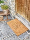 Embossed Star Doormat