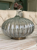 PERFECTLY IMPERFECT Smoked Glass Pumpkins - 2 Sizes