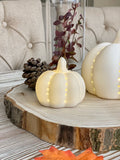 LED Ceramic Pumpkin